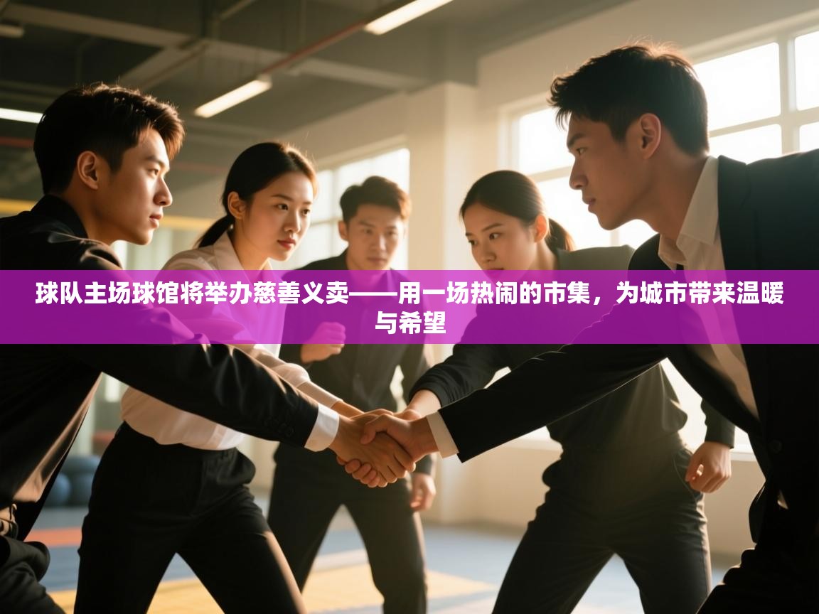 球队主场球馆将举办慈善义卖——用一场热闹的市集,为城市带来温暖与希望 第2张